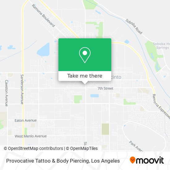 Provocative Tattoo & Body Piercing map