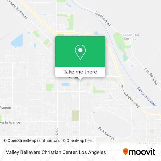 Mapa de Valley Believers Christian Center