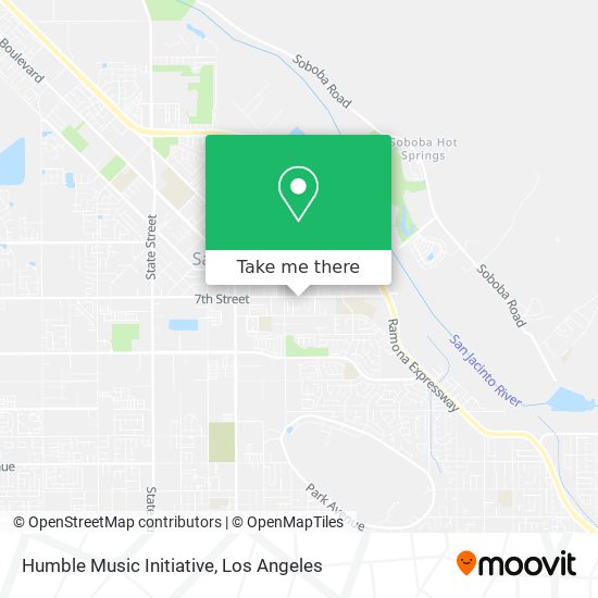 Humble Music Initiative map