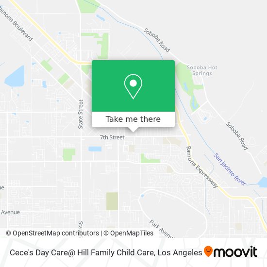 Cece's Day Care@ Hill Family Child Care map