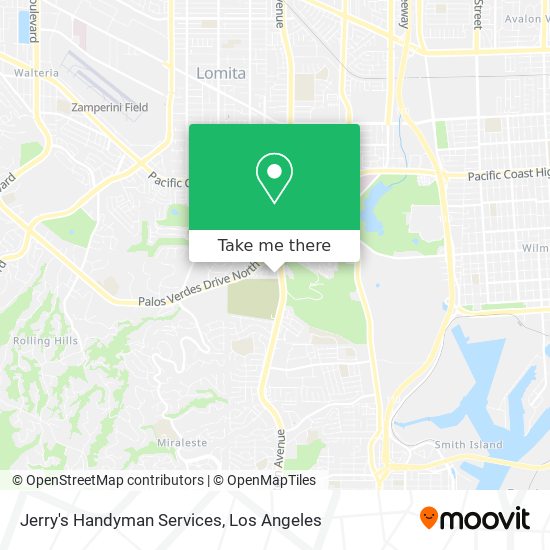 Mapa de Jerry's Handyman Services