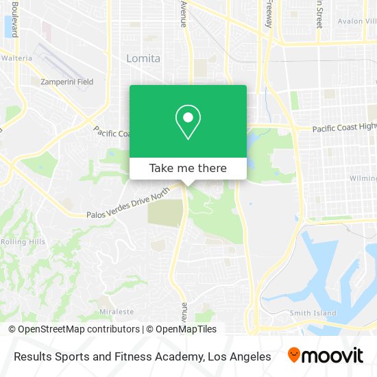 Mapa de Results Sports and Fitness Academy