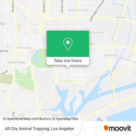 All City Animal Trapping map