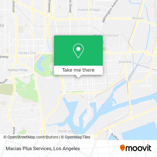 Macias Plus Services map