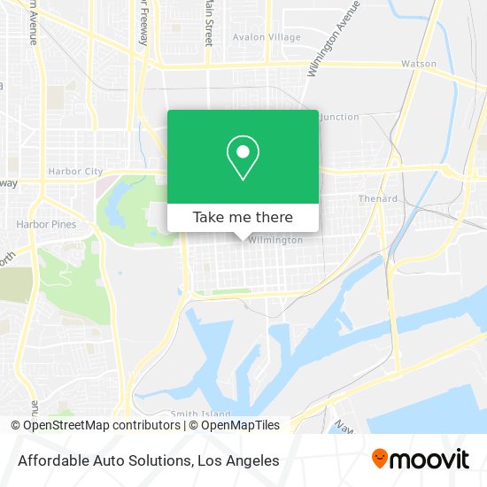 Affordable Auto Solutions map