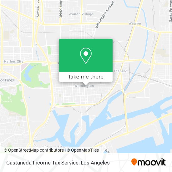 Castaneda Income Tax Service map