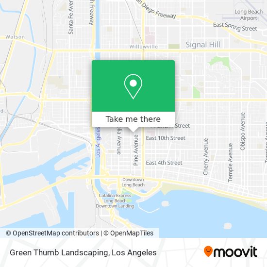 Mapa de Green Thumb Landscaping