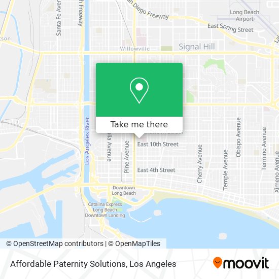 Mapa de Affordable Paternity Solutions