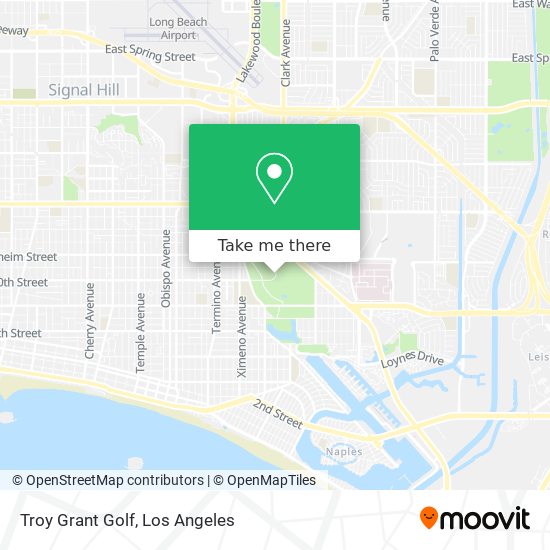 Troy Grant Golf map