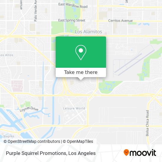 Purple Squirrel Promotions map