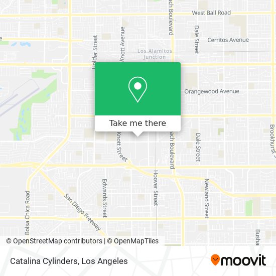 Catalina Cylinders map