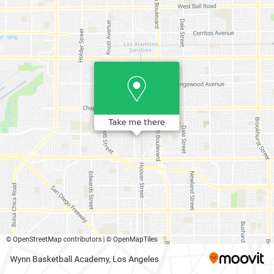 Wynn Basketball Academy map