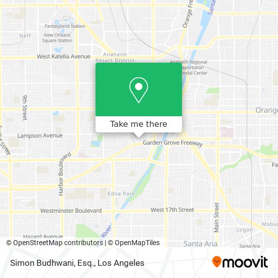 Simon Budhwani, Esq. map