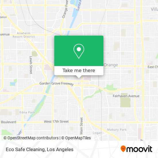 Eco Safe Cleaning map