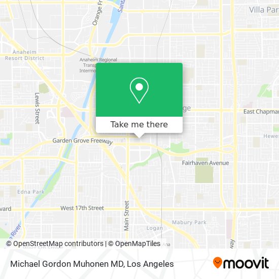 Michael Gordon Muhonen MD map