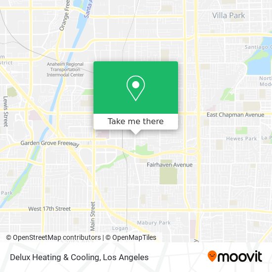 Delux Heating & Cooling map