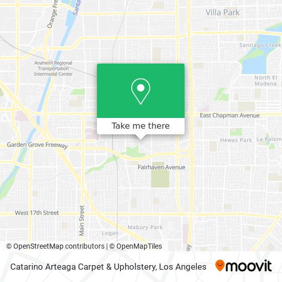 Catarino Arteaga Carpet & Upholstery map