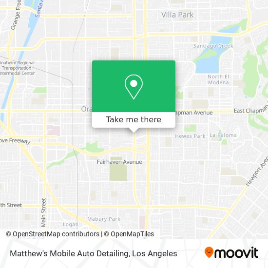 Mapa de Matthew's Mobile Auto Detailing
