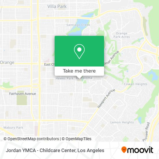 Jordan YMCA - Childcare Center map