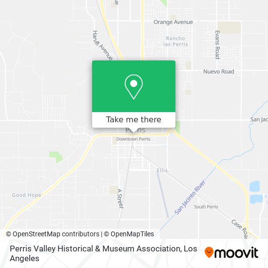 Mapa de Perris Valley Historical & Museum Association