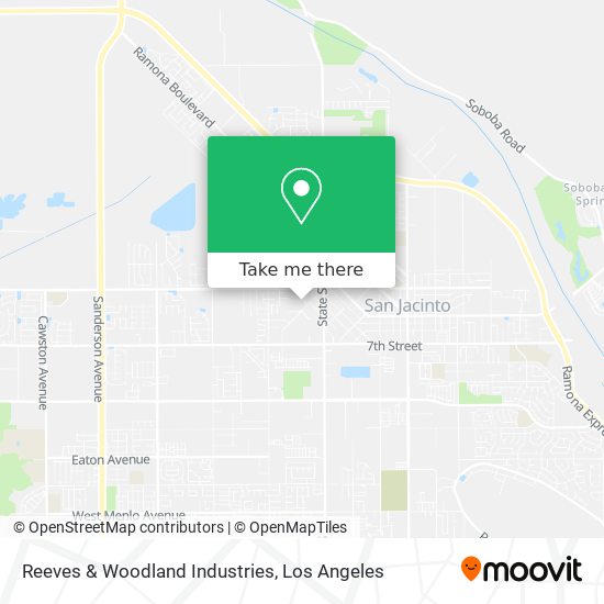 Mapa de Reeves & Woodland Industries