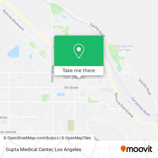 Gupta Medical Center map