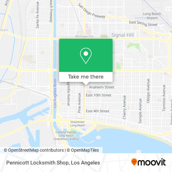 Mapa de Pennicott Locksmith Shop