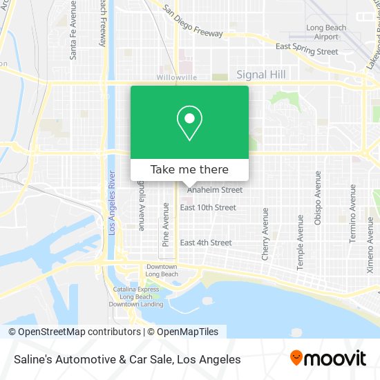 Mapa de Saline's Automotive & Car Sale