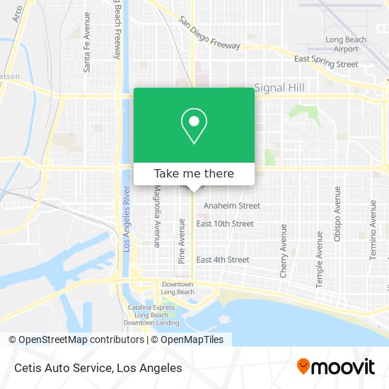 Mapa de Cetis Auto Service