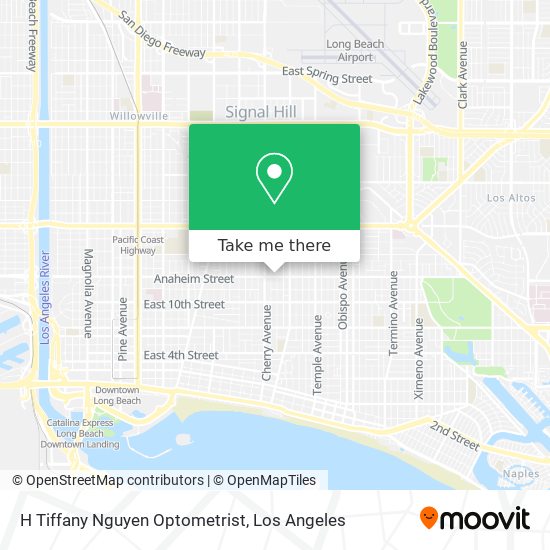 Mapa de H Tiffany Nguyen Optometrist