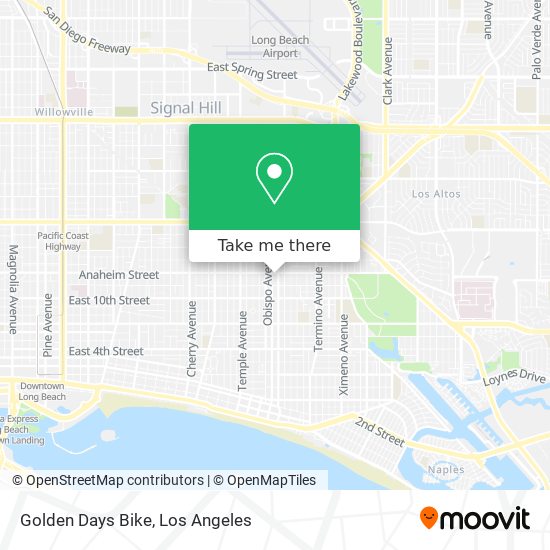Golden Days Bike map