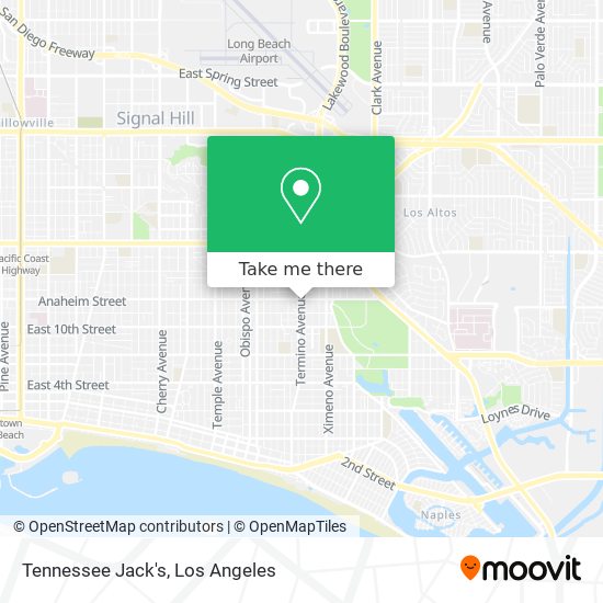 Tennessee Jack's map
