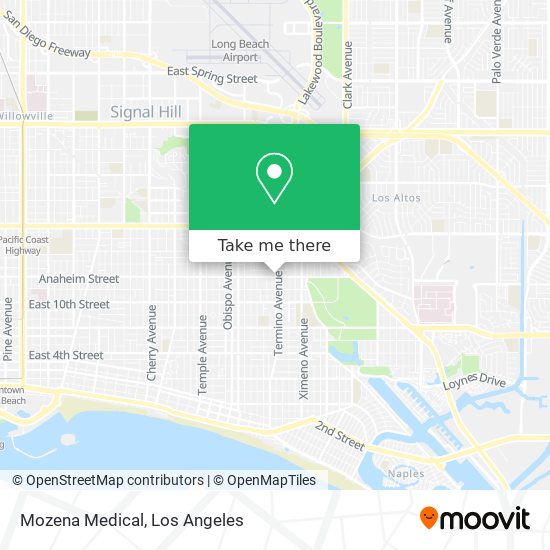 Mozena Medical map