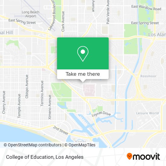 College of Education map