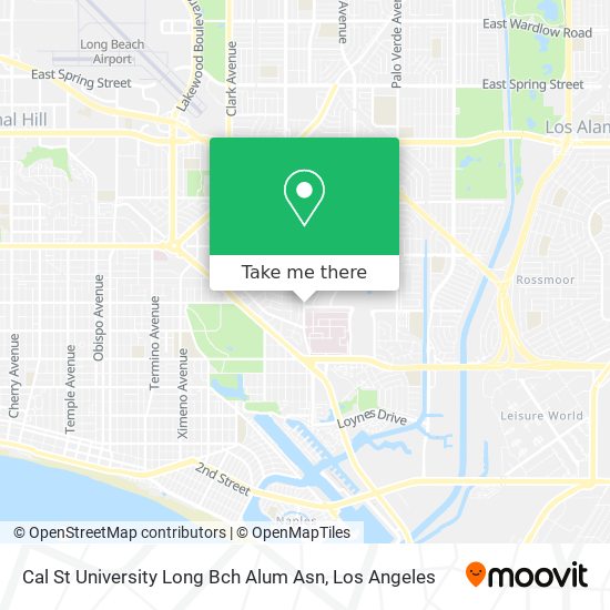 Cal St University Long Bch Alum Asn map