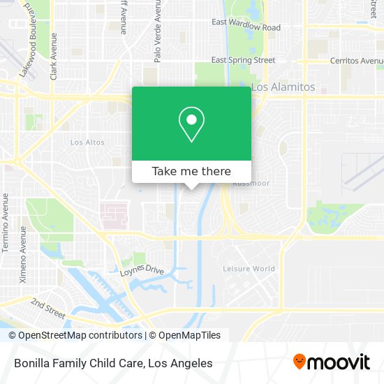 Bonilla Family Child Care map