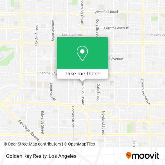 Golden Key Realty map