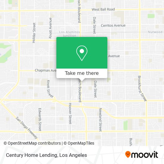 Century Home Lending map