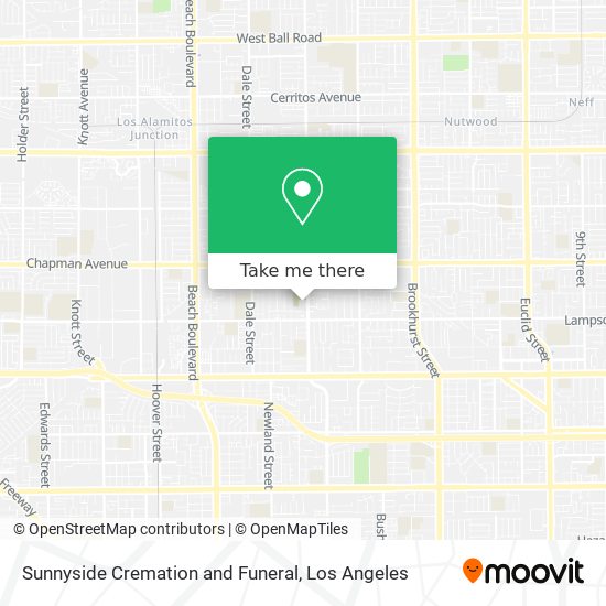 Mapa de Sunnyside Cremation and Funeral