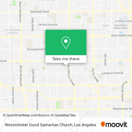 Mapa de Westminster Good Samaritan Church