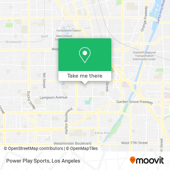 Power Play Sports map