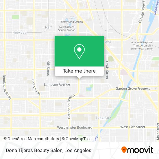 Dona Tijeras Beauty Salon map