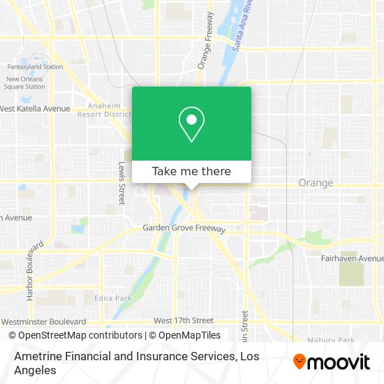 Ametrine Financial and Insurance Services map