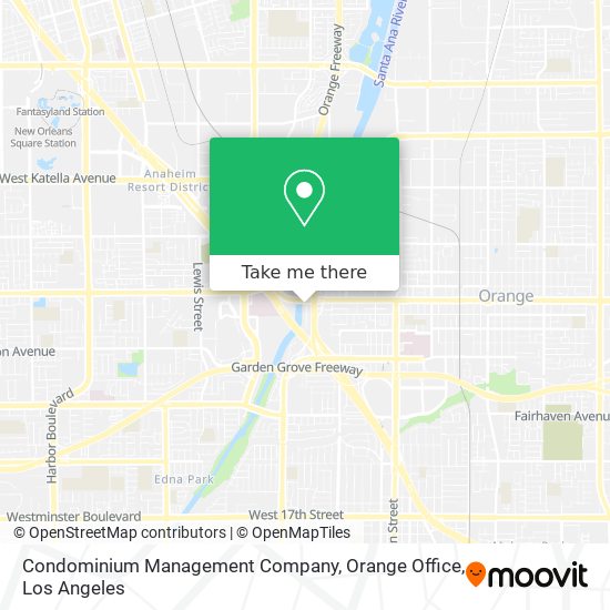 Condominium Management Company, Orange Office map