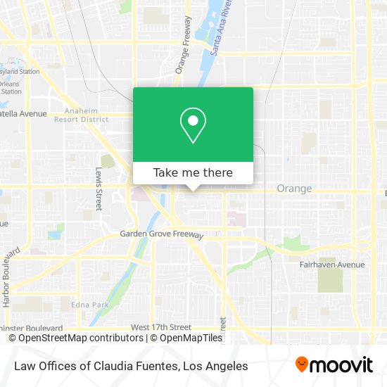 Law Offices of Claudia Fuentes map