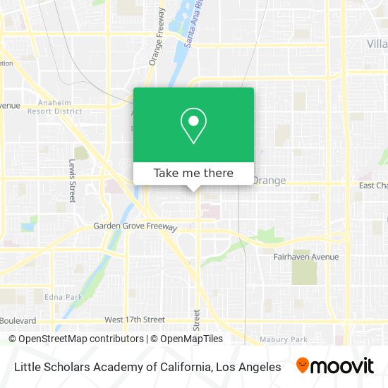 Little Scholars Academy of California map