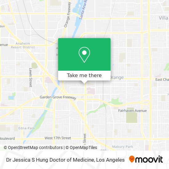 Dr Jessica S Hung Doctor of Medicine map