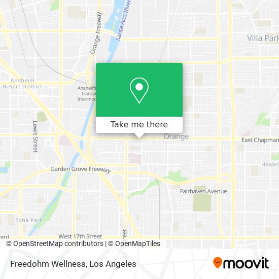 Freedohm Wellness map