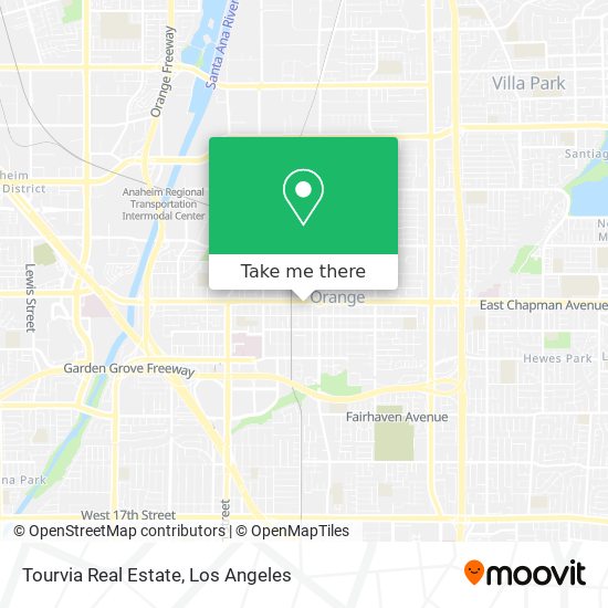Tourvia Real Estate map