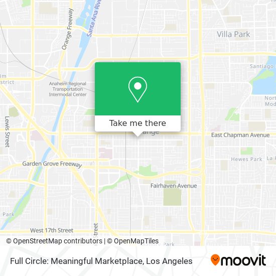 Full Circle: Meaningful Marketplace map
